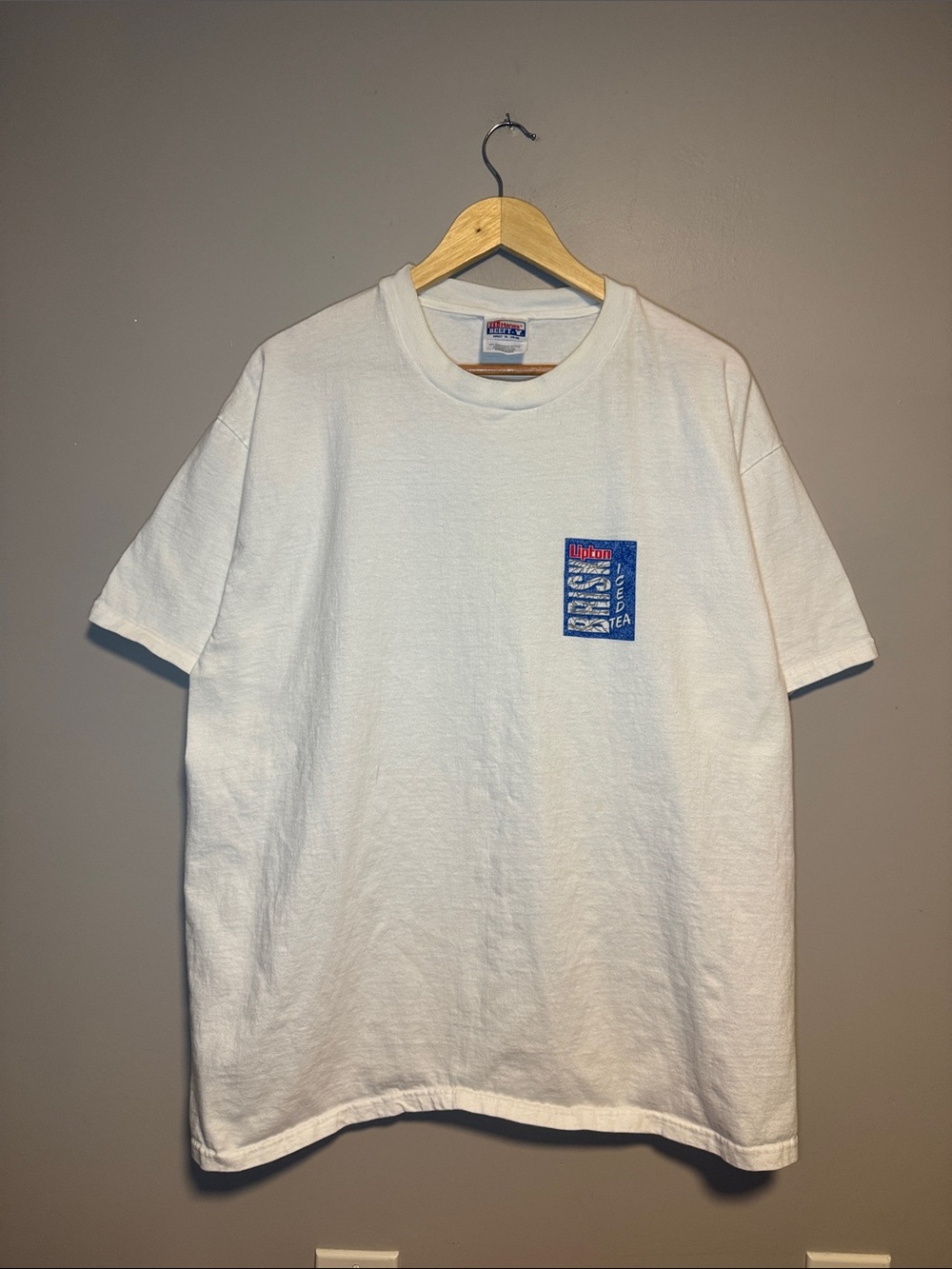 Vintage Lipton Iced Tea New York Yankees Promo T-Shirt / Babe Ruth / XL ( RARE )